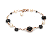 Bracciale Ishwara Donna AURORA in Argento Spinello SS0386BR/BK